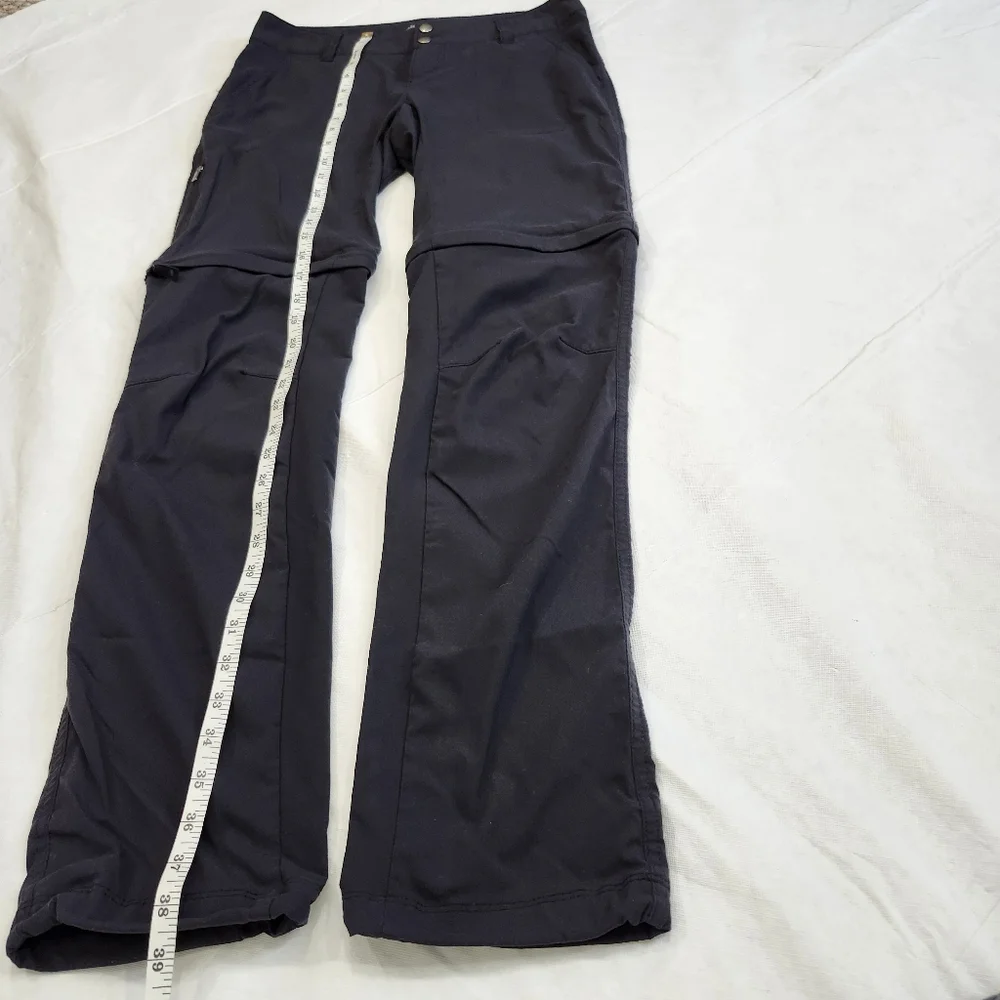 Columbia Size 4 Omnishield Black Convertible Pants - Picture 6 of 9